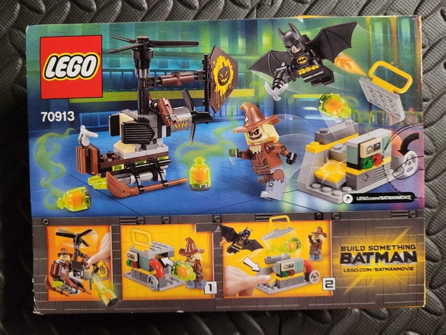 LEGO Batman Movie 70913 Scarecrow Fearful Face-off Sealed - photo 2