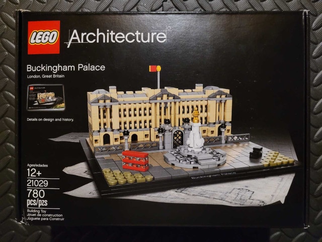 LEGO Architecture 21029 Buckingham Palace, New & Factory Sealed