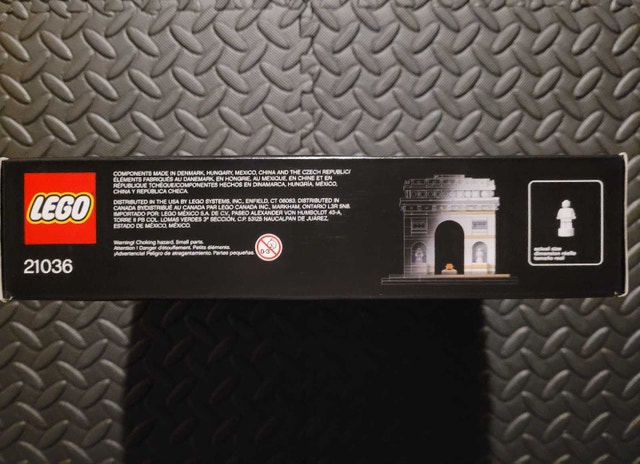 LEGO Architecture 21036 Arc de Triomphe, New & Factory Sealed - photo 3