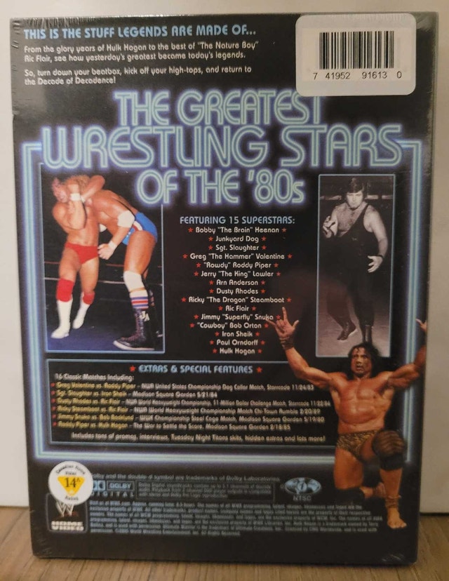 WWE The Greatest Wrestling Stars Of The 80s Collector's Edition - photo 2