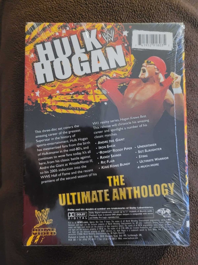 WWE Hulk Hogan: The Ultimate Anthology 3 Disc DVD Set New Sealed - photo 2