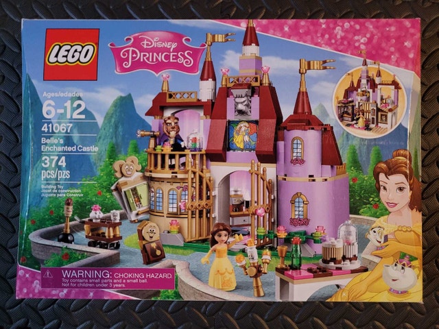 LEGO 41067 Disney Belle's Enchanted Castle, New, Factory Sealed