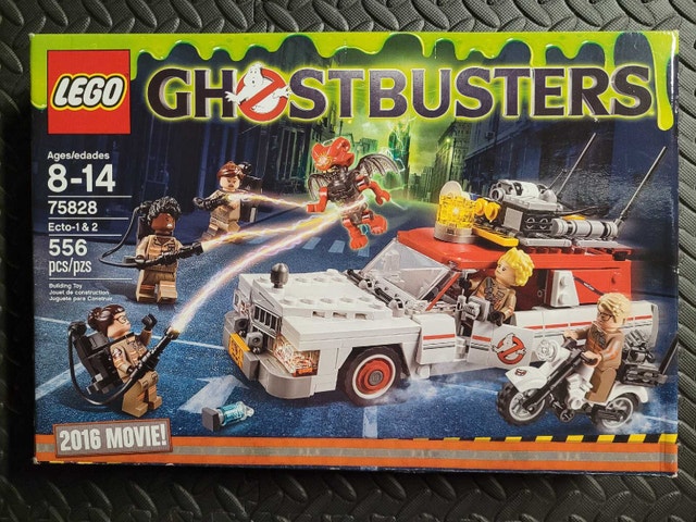 LEGO Ghostbusters 75828 Ecto-1 & 2 (2016 Movie) Factory Sealed