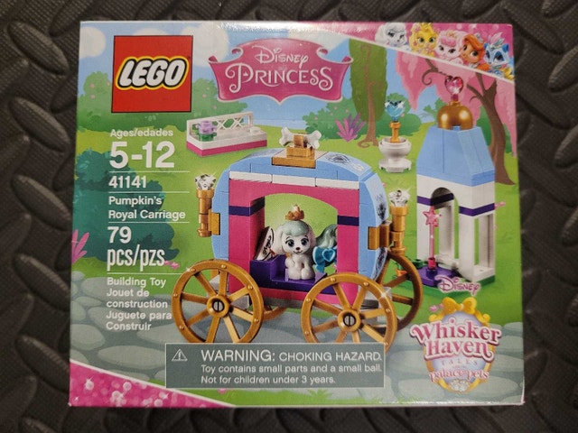 LEGO DISNEY PRINCESS 41141 Pumpkin's Royal Carriage WhiskerHaven