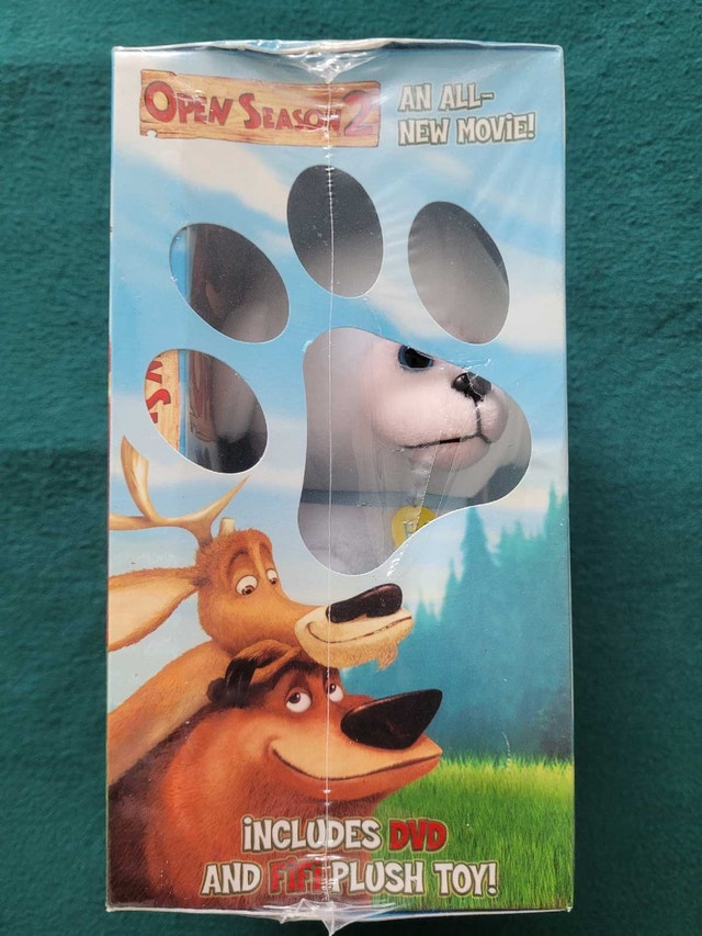 Open Season 2 DVD with Fifi Plush - Factory Sealed - photo 2