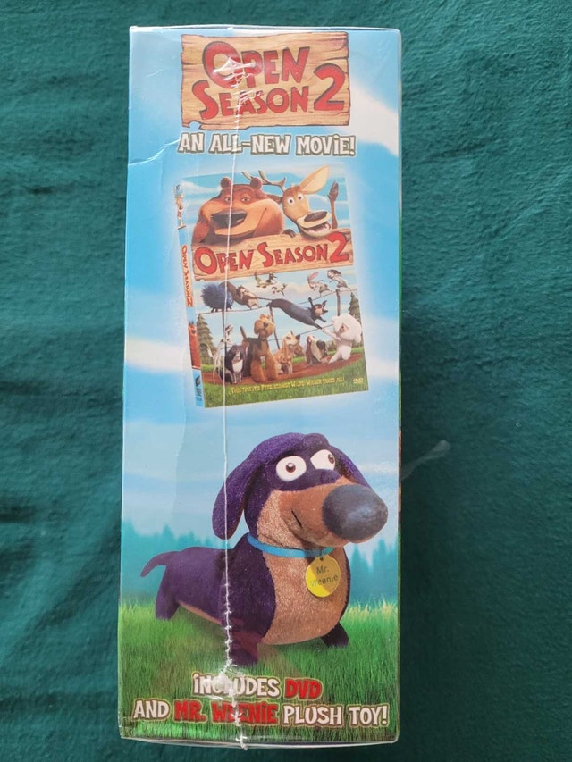 Open Season 2 DVD with Mr Weenie Plush - ULTRA RARE! - photo 5