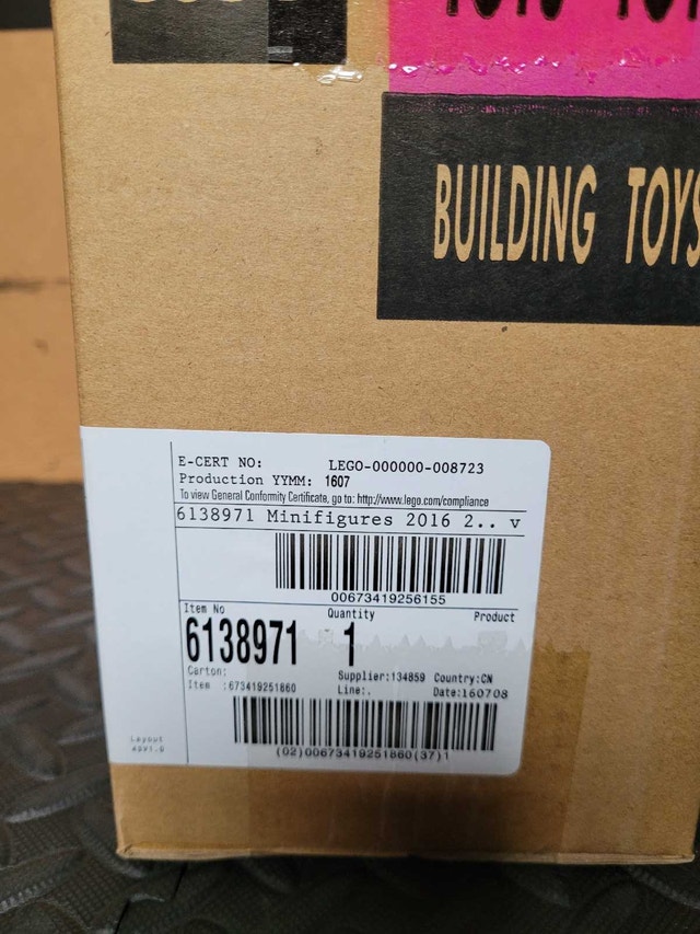 LEGO 6138971 Disney Minifigures Series 1 Factory Sealed Case - photo 2