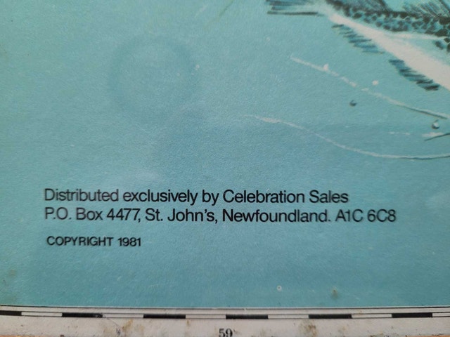 Pictorial Map of Newfoundland by Paul Parsons Vintage 1981 - photo 4