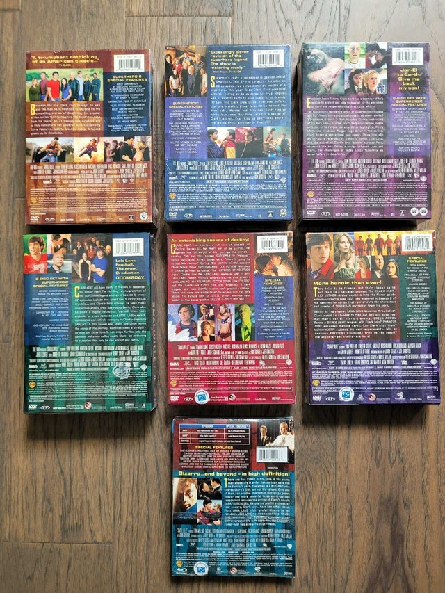 Smallville Seasons 1-6 DVD & Season 7 BluRay New Sealed - photo 2