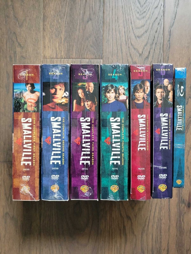 Smallville Seasons 1-6 DVD & Season 7 BluRay New Sealed - photo 3