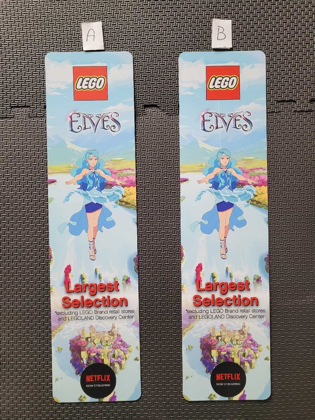 LEGO ELVES Store Vinyl Sign 61cm X 15.2cm (24"X6") USED - photo 2