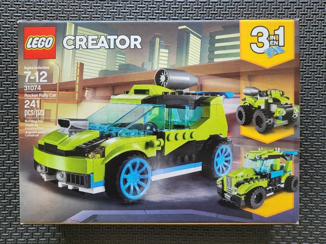 LEGO Creator 3-in-1 Rocket Rally Car 31074: New & Factory Sealed