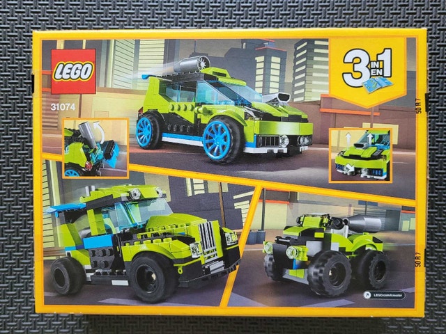 LEGO Creator 3-in-1 Rocket Rally Car 31074: New & Factory Sealed - photo 2