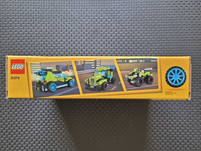 LEGO Creator 3-in-1 Rocket Rally Car 31074: New & Factory Sealed - photo 3