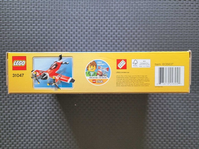 LEGO Creator 3-in-1 Propeller Plane 31047, New & Factory Sealed - photo 5