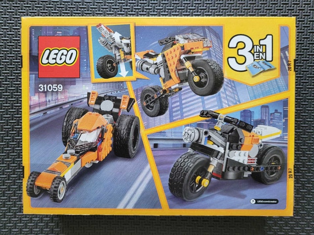 LEGO Creator 3-in-1 31059: Sunset Street Bike, Factory Sealed - photo 2