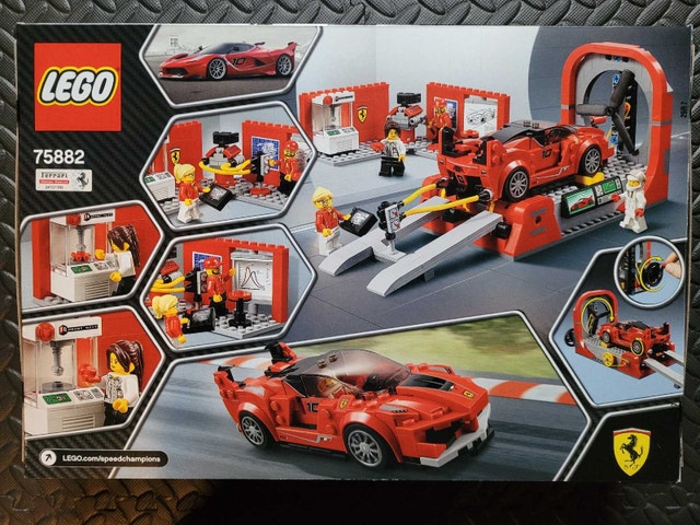 LEGO Speed Champions Ferrari FXX K & Development Center 75882 - photo 3