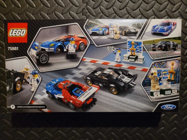 LEGO SPEED CHAMPIONS 75881: 2016 Ford GT & 1966 Ford GT40 Sealed - photo 2