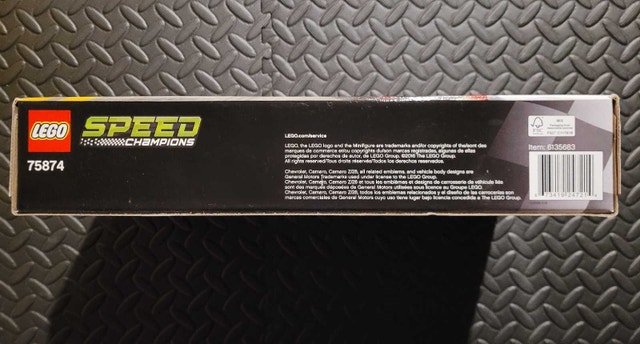 LEGO SPEED CHAMPIONS 75874: Chevrolet Camaro Drag Race, Sealed - photo 4