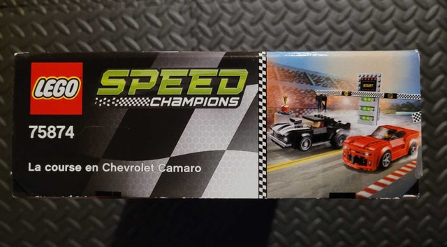 LEGO SPEED CHAMPIONS 75874: Chevrolet Camaro Drag Race, Sealed - photo 5