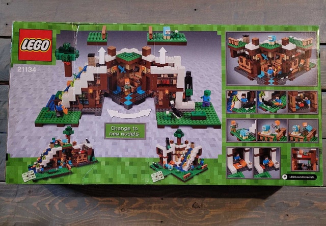 LEGO Minecraft 21134: The Waterfall Base NEW - photo 3