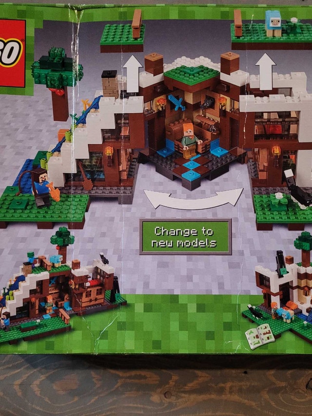 LEGO Minecraft 21134: The Waterfall Base NEW - photo 4