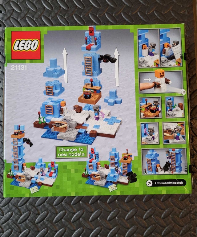 LEGO Minecraft 21131 The Ice Spikes, New & Factory Sealed - photo 2