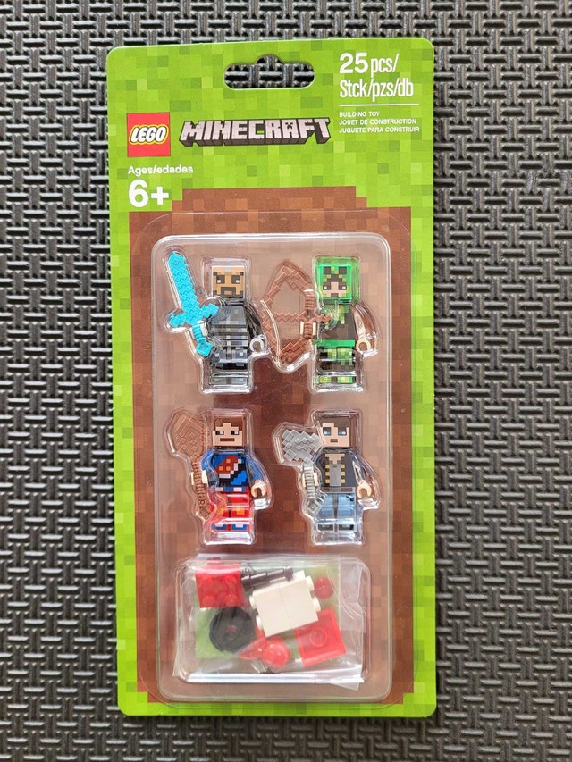 LEGO Minecraft: Skin Pack 1 (853609) New Factory Sealed
