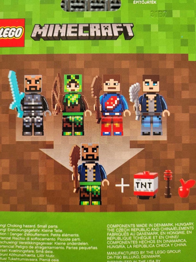LEGO Minecraft: Skin Pack 1 (853609) New Factory Sealed - photo 4