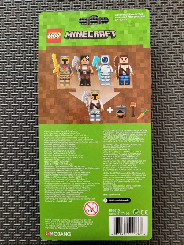 Minecraft LEGO Skin Pack 2, 853610 New & Factory Sealed - photo 3