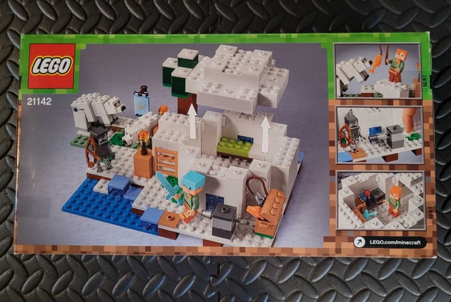 LEGO Minecraft 21142 The Polar Igloo - New & Sealed - photo 2