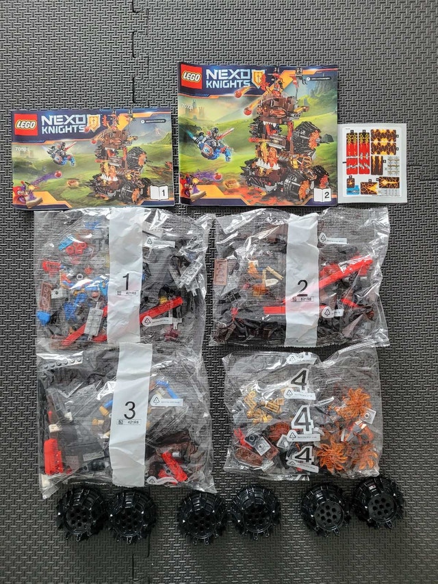 LEGO Nexo Knights 70321: General Magmar's Siege Machine of Doom