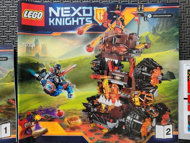 LEGO Nexo Knights 70321: General Magmar's Siege Machine of Doom - photo 3