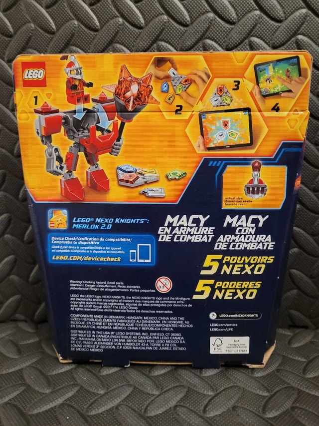 LEGO NEXO KNIGHTS 70363: Battle Suit Macy, New & Factory Sealed - photo 2