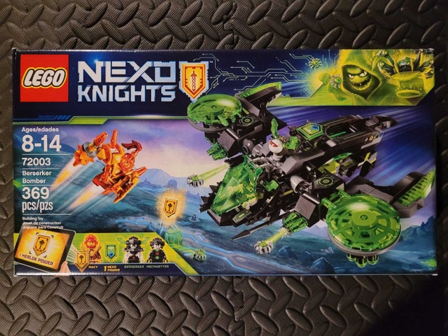 LEGO Nexo Knights 72003: Berserker Bomber, New & Factory Sealed