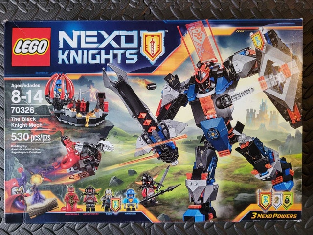 LEGO NEXO KNIGHTS 70326: The Black Knight Mech, Factory Sealed