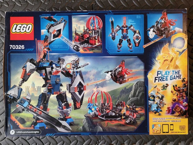 LEGO NEXO KNIGHTS 70326: The Black Knight Mech, Factory Sealed - photo 3