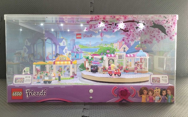 LEGO Friends Store Display with Working Lights