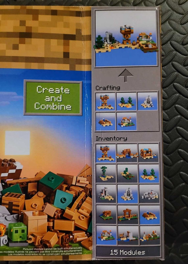 LEGO Minecraft 21135: The Crafting Box 2.0 - New & Sealed - photo 2