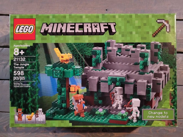 LEGO Minecraft 21132 The Jungle Temple New & Factory Sealed