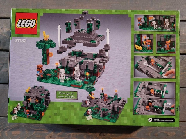 LEGO Minecraft 21132 The Jungle Temple New & Factory Sealed - photo 2