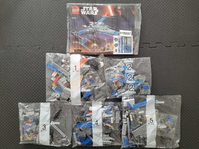LEGO Star Wars 75149: Resistance X-Wing Fighter, NEW, No Box