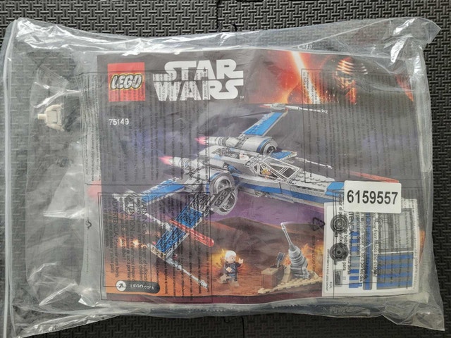 LEGO Star Wars 75149: Resistance X-Wing Fighter, NEW, No Box - photo 3