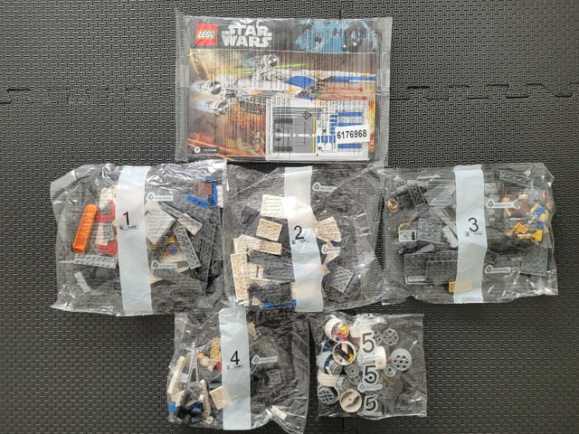 LEGO Star Wars 75155: Rebel U-Wing Fighter, Sealed Bags