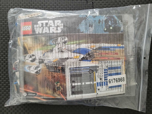 LEGO Star Wars 75155: Rebel U-Wing Fighter, Sealed Bags - photo 2
