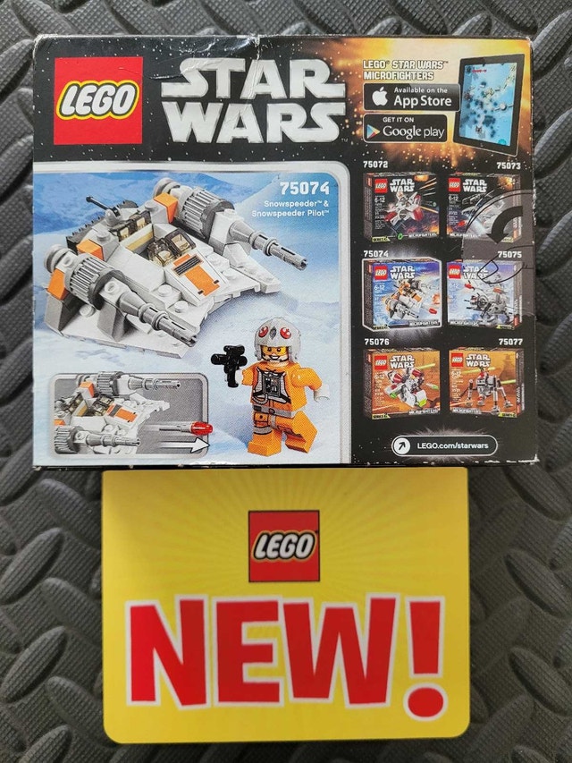 LEGO Star Wars 75074: Snowspeeder Microfighters, New and Sealed - photo 2