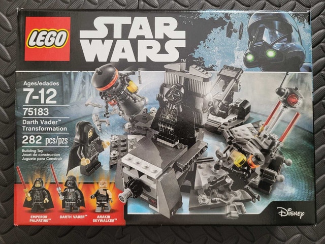 LEGO Star Wars 75183 Darth Vader Transformation - Factory Sealed