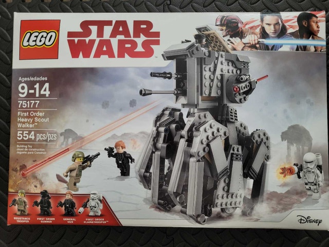 LEGO Star Wars 75177 First Order Heavy Scout Walker