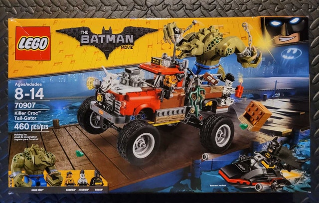 LEGO Batman Movie 70907: Killer Croc Tail-Gator, New & Sealed