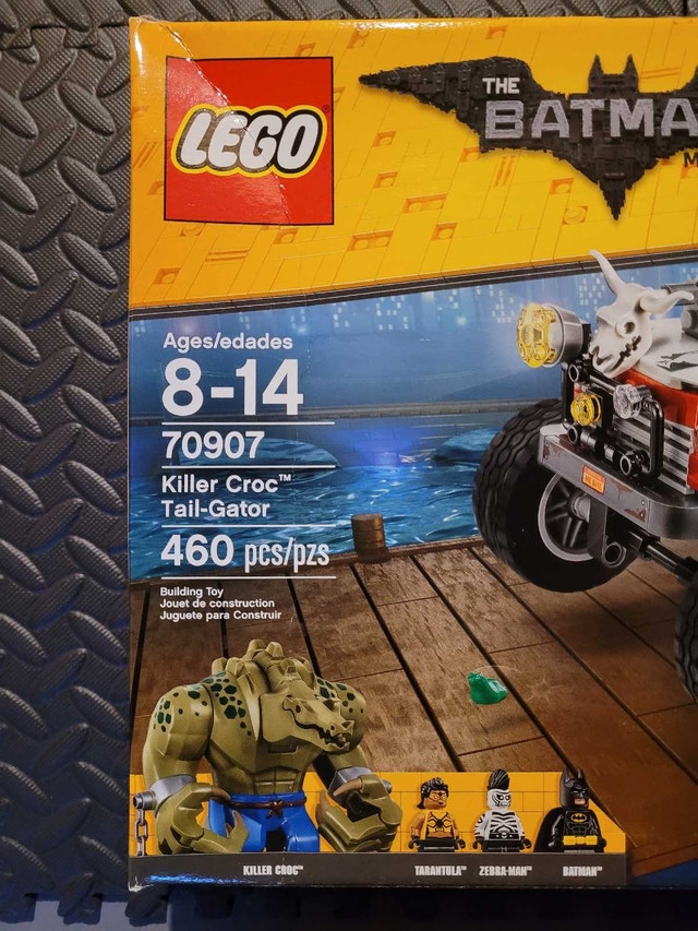 LEGO Batman Movie 70907: Killer Croc Tail-Gator, New & Sealed - photo 2